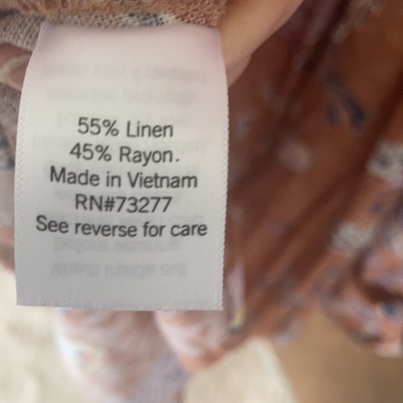 Relisted Sonoma sleeveless floral print dress with pockets 3X or 4X - Picture 16 of 17